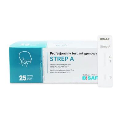 Test Strep A (Streptococcus A) opakowanie 25 sztuk
