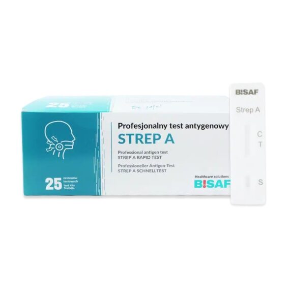 Test Strep A (Streptococcus A) opakowanie 25 sztuk